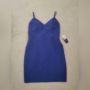 City Studio Navy Blue Juniors Cocktail Party Dress Size 11